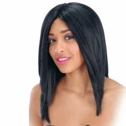 Perruque Lisse Brune