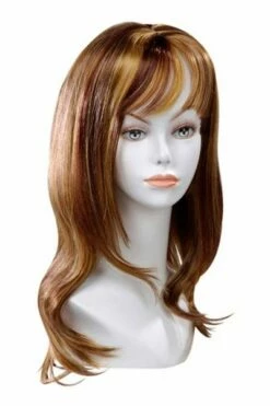 Perruque Méchée Blond Mèches Auburn