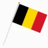 Drapeau De La Belgique Sur Tige -WIDMANN Soldes 1nylon belgium flag z