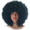 Perruque Bouclée Disco Noire -WIDMANN Soldes 227947