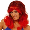 Perruque Rouge