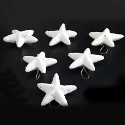 6 étoiles Blanches De Noel