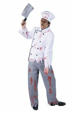 Déguisement De Boucher Zombie