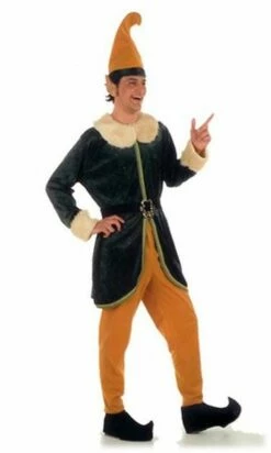 Déguisement De Lutin Vert Et Ocre
