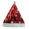 Bonnet De Noel Métallisé Rouge Avec Flocons 1 Bonnet De Noel Métallisé Rouge Avec Flocons -WIDMANN Soldes bonnet de noel metallise rouge avec flocon
