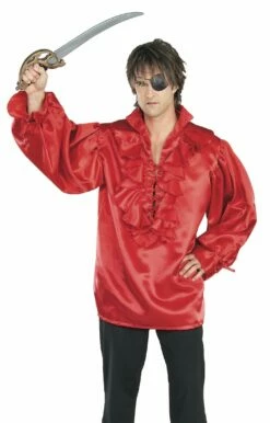 Chemise Pirate Rouge
