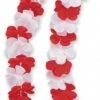 Collier Hawaien Rouge Et Blanc -WIDMANN Soldes collier hawaien rouge et blanc