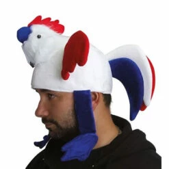 Chapeau Coq Tricolore France