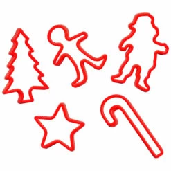5 Moules à Cookie Thème Noel