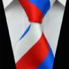 Cravate Tricolore France -WIDMANN Soldes cravate france z