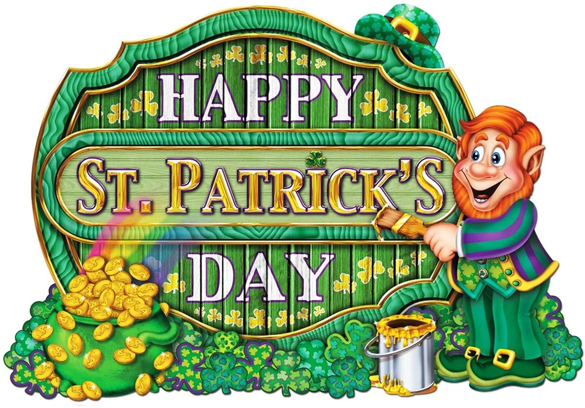 DECOR EN CARTON ST PATRICK 3 DECOR EN CARTON ST PATRICK