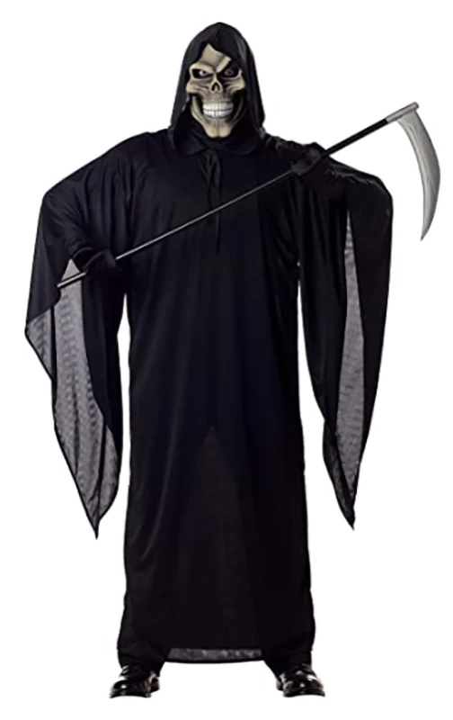 Déguisement De Faucheuse Adulte Avec Masque 3 Déguisement De Faucheuse Adulte Avec Masque