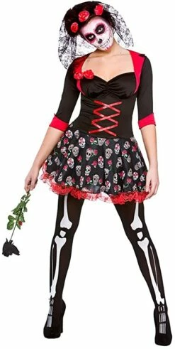 Déguisement Jour Des Morts Mexicains Femme