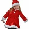 Déguisement Mère Noël Enfant 1 Déguisement Mère Noël Enfant -WIDMANN Soldes deguisement mere noel fille z