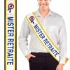 Echarpe Mister Retraite -WIDMANN Soldes echarpe mister retraite