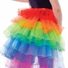 Sur Jupe Traîne Tutu Licorne Arc En Ciel 2 Sur Jupe Traîne Tutu Licorne Arc En Ciel -WIDMANN Soldes jupes tulle bresil z