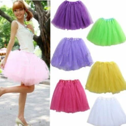 Jupe Tutu En Tulle Vert Brésil Mi Longue 40cm -WIDMANN Soldes jupon tutu tulle 2 z