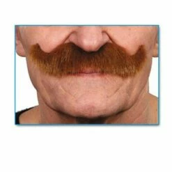 Moustache Papy Rousse
