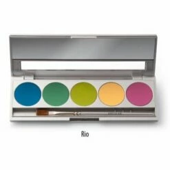 Palette 5 Fards à Paupière Rio Kryolan