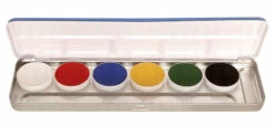 Palette Maquillage Supracolor Kryolan 6 Couleurs