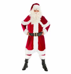 Costume De Père Noël Luxe