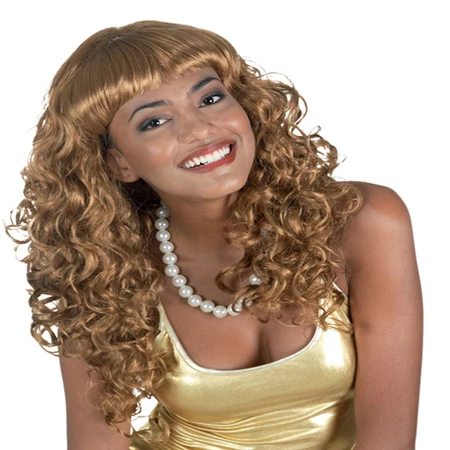 Perruque Luxe Bouclée Lavable 3 Perruque Luxe Bouclée Lavable