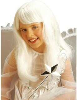 WIDMANN PERRUQUE BLANCHE ANGE ENFANT