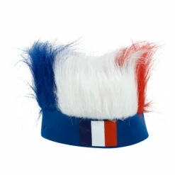 Perruque Bandeau Tricolore