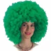 Perruque Bouclée Disco Verte -WIDMANN Soldes perruque disc vert