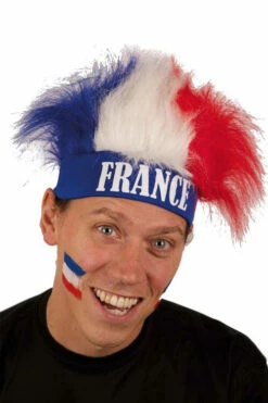 Perruque Tricolore France