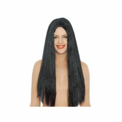 Perruque Longue Noire