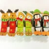 6 Pinces à Linge Thème Noel