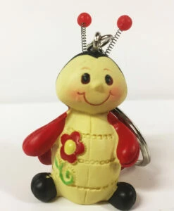 2 Porte Clefs Coccinelle