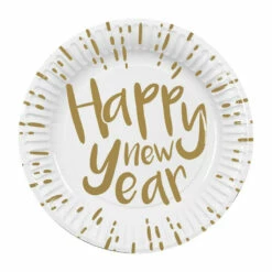10 Assiettes Happy New Year