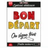 T-shirt Bon Départ à Dédicacer 1 T-shirt Bon Départ à Dédicacer -WIDMANN Soldes tee shirt humour bon depart