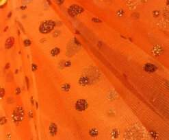 Jupe Tutu De Danse à Pois Pailletés Orange -WIDMANN Soldes tutus paillette pois orange z