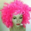 Perruque En Plumes Rose Fuchsia 1 Perruque En Plumes Rose Fuchsia -WIDMANN Soldes z0195