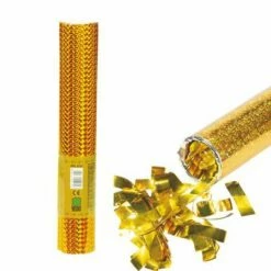 Canon à Confettis Or